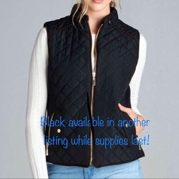 Active USA Jackets & Coats Last Size Nwt Medium Quilted Padded Vest